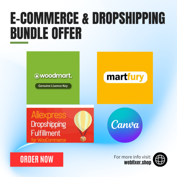 E-commerce & Dropshipping Bundle Offer